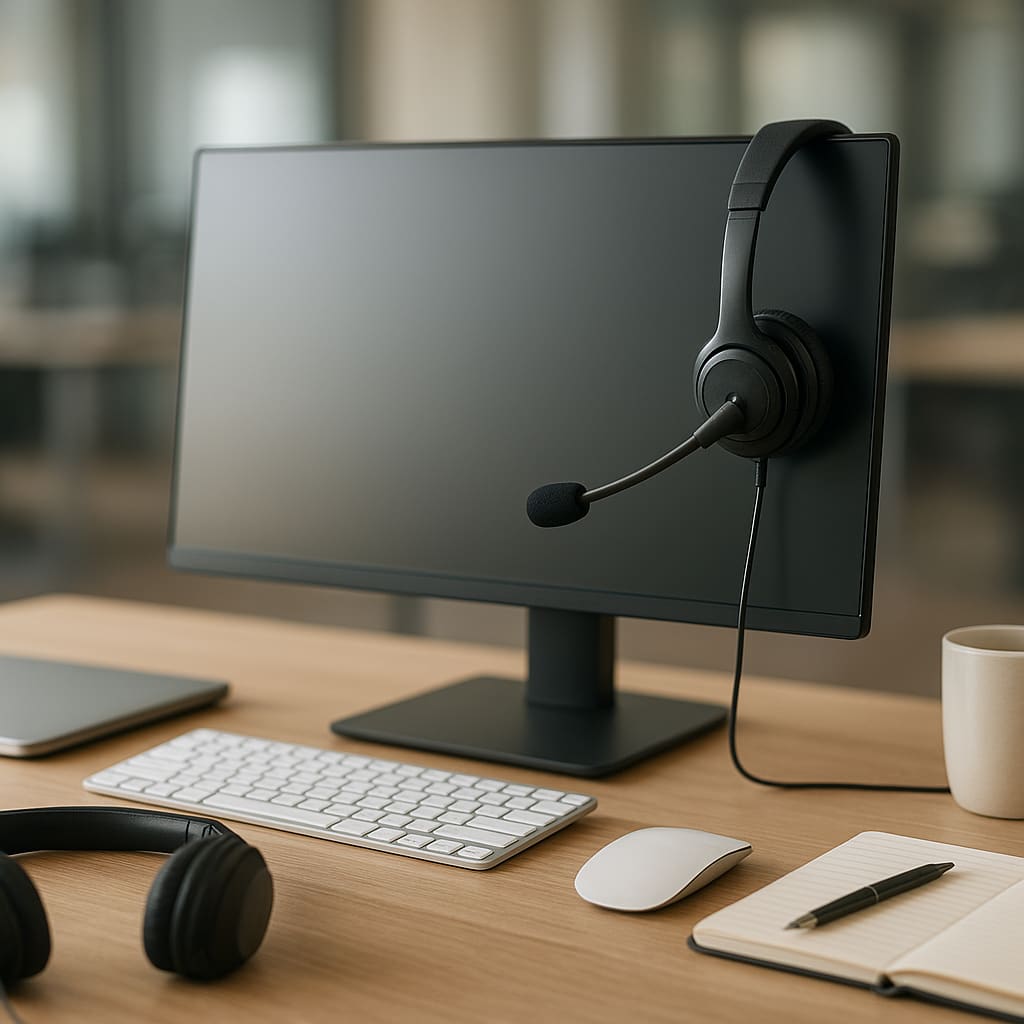 Customer support desk